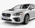 Subaru WRX з детальним інтер'єром 2017 3D модель