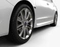 Subaru WRX 인테리어 가 있는 2017 3D 모델 