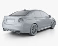 Subaru WRX HQインテリアと 2017 3Dモデル