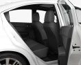 Subaru WRX com interior 2017 Modelo 3d