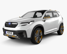 3D model of Subaru VIZIV Future 2015