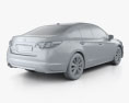Subaru Legacy HQインテリアと 2017 3Dモデル