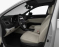 Subaru Legacy com interior 2017 Modelo 3d assentos