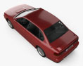 Subaru Legacy 1998 3D-Modell Draufsicht