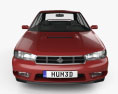 Subaru Legacy 1998 3D模型 正面图