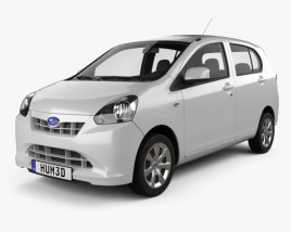Subaru Pleo Plus 2015 3D模型