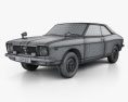 Subaru Leone GSR 1972 3D模型 wire render