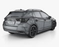 Subaru Impreza 5도어 해치백 2019 3D 모델 