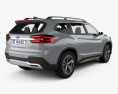 Subaru Ascent SUV 2020 3D модель back view