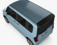 Subaru Chiffon 2020 3D模型 顶视图