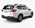 Subaru Ascent Touring 2020 3D模型 后视图