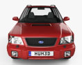 Subaru Forester S-Turbo 2002 Modelo 3D vista frontal