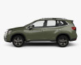 Subaru Forester Touring 2021 3D 모델  side view