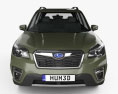 Subaru Forester Touring 2021 3D 모델  front view