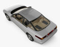 Subaru SVX HQインテリアと 1997 3Dモデル top view