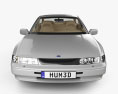 Subaru SVX 带内饰 1997 3D模型 正面图