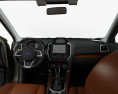 Subaru Forester Touring з детальним інтер'єром 2021 3D модель dashboard