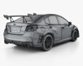 Subaru WRX STI S209 US-spec 2022 Modelo 3d