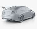 Subaru WRX STI S209 US-spec 2022 Modelo 3D