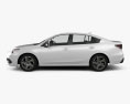 Subaru Legacy Touring 2022 3D 모델  side view