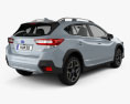 Subaru XV 2022 3D 모델  back view