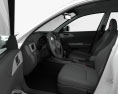 Subaru Impreza WRX STI com interior 2014 Modelo 3d assentos