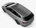 Subaru Levorg 2023 3D模型 顶视图
