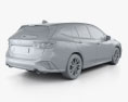 Subaru Levorg 2023 3D 모델 