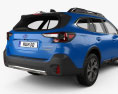 Subaru Outback Touring 2023 3D模型