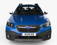 Subaru Outback Touring 2023 3D 모델  front view