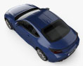 Subaru BRZ 2024 3D модель top view