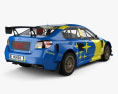 Subaru WRX Rally 2024 3D модель back view