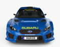Subaru WRX Rally 2024 3D-Modell Vorderansicht