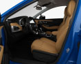 Subaru Outback Touring з детальним інтер'єром 2023 3D модель seats