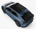 Subaru Solterra 2023 3D-Modell Draufsicht