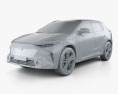 Subaru Solterra 2023 3D-Modell clay render