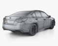 Subaru Legacy 2022 3D модель