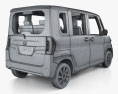 Subaru Chiffon インテリアと 2020 3Dモデル