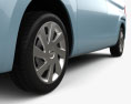 Subaru Chiffon インテリアと 2020 3Dモデル