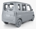 Subaru Chiffon с детальным интерьером 2020 3D модель