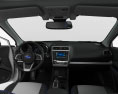 Subaru Legacy з детальним інтер'єром 2022 3D модель dashboard