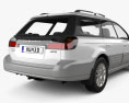 Subaru Outback H6 2004 3D 모델 