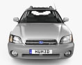 Subaru Outback H6 2004 3D 모델  front view