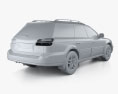 Subaru Outback H6 2004 3D 모델 