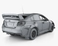 Subaru WRX VT20R Rally з детальним інтер'єром 2023 3D модель