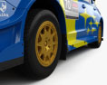 Subaru WRX VT20R Rally com interior 2023 Modelo 3d