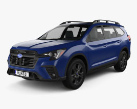 Subaru Ascent Onyx Edition 2023 3D 모델 