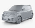 Subaru Dex 2011 3D 모델  clay render
