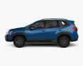 Subaru Forester Wilderness US-spec 2024 3Dモデル side view