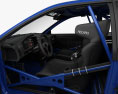 Subaru Impreza купе 22B Rally с детальным интерьером 2000 3D модель seats